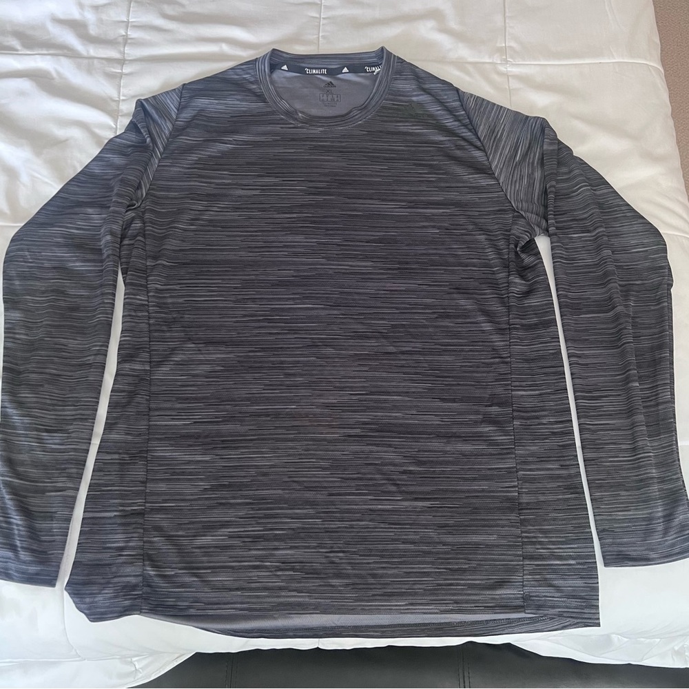 Mens Climalite Adidas Long Sleeve Shirt XL